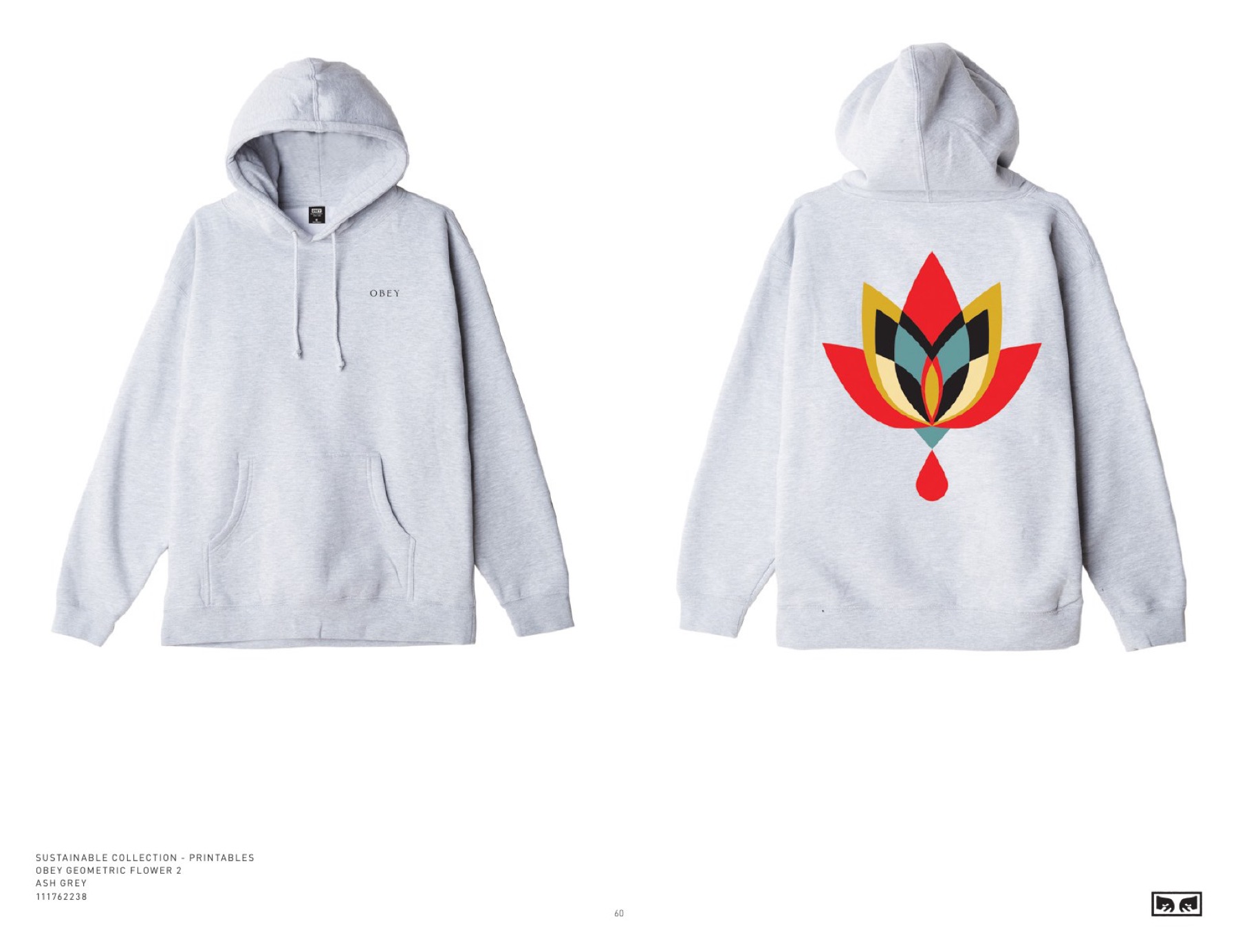 OBEY catalog hoodie product layout